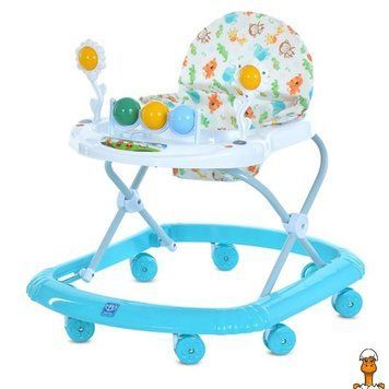 Мамалюк - Детские Ходунки M 5033-1(Turquoise) с музыкой колеса 8 шт Bambi Bambi RT2-M-5033-1-TURQUOISE