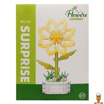 Мамалюк - Конструктор для детей Цветы Winter Jasmine Oleaceae Bambi Bambi RT2-37447-D7
