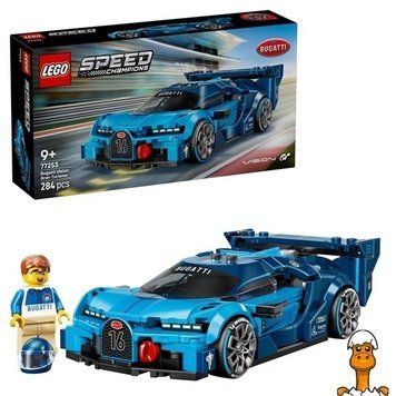 Мамалюк - Конструктор LEGO Speed Champions Спортивный автомобиль Bugatti Vision GT Hyper 284 Детали (77253) LEGO A4-77253