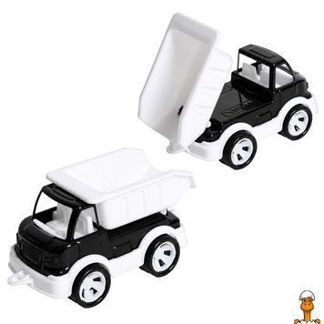 Мамалюк - Дитяча іграшка вантажівка Mini Matik 002/2BMS(White) пластик 13,5 см Bamsic Bamsic RT2-002-2BMS-WHITE