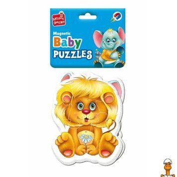 Мамалюк - Магнітні пазли для дітей Зоопарк 9 елементів Vladi Toys Vladi Toys RT2-VT3208-28