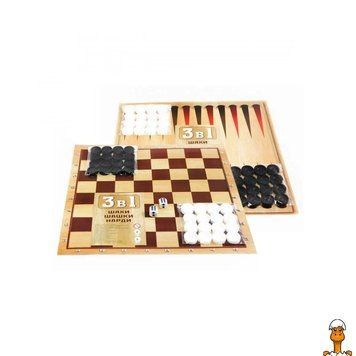 Мамалюк - Настільна гра шахи 3 в 1 MToys MToys RT2-S0011