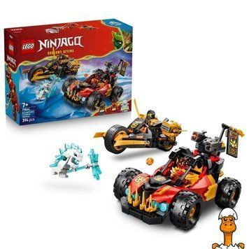 Мамалюк - Конструктор LEGO&reg; NINJAGO&reg; Комбіновані транспортні засоби Кая та Коула Іграшка 394 деталі (71864) LEGO A4-71864