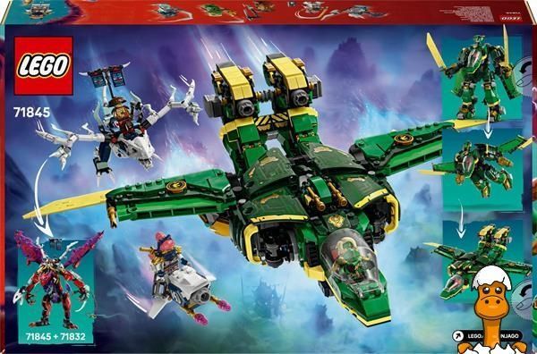 Мамалюк - Конструктор LEGO NINJAGO Реактивный робот Ллойда 1112 деталей (71845) LEGO A4-71845