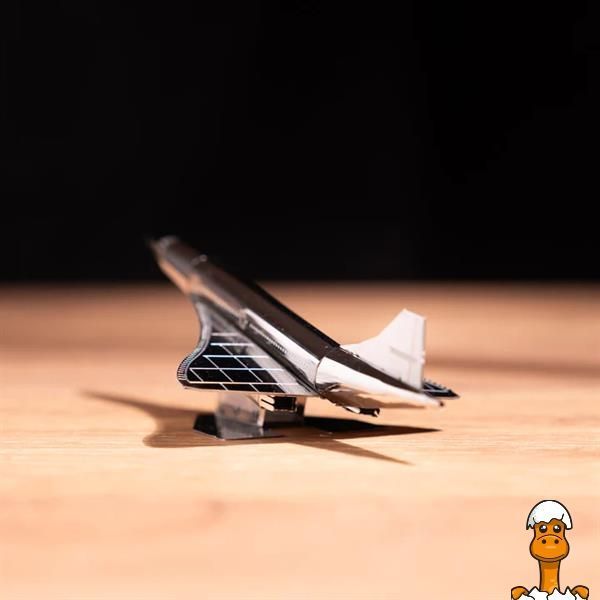 Мамалюк - Коллекционная модель-конструктор Metal Time Supersonic Legend Concorde Airplane Самолет Конкорд (MT078) Metal Time A4-MT078