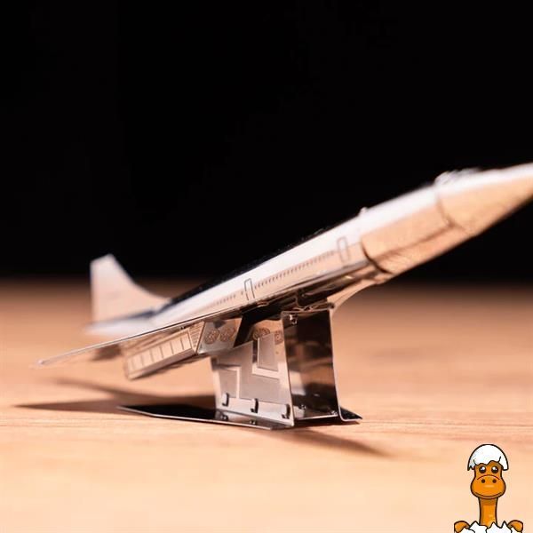 Мамалюк - Коллекционная модель-конструктор Metal Time Supersonic Legend Concorde Airplane Самолет Конкорд (MT078) Metal Time A4-MT078