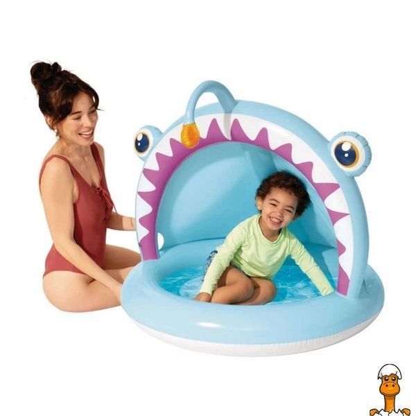 Мамалюк - Детский надувной бассейн Акула 127х102х86 см Intex Intex RT2-58419