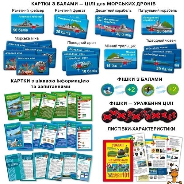 Мамалюк - Настольная игра для всей семьи Морские дроны патриотическая Энергия Плюс Энергия Плюс RT2-81428