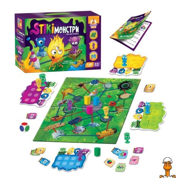 Мамалюк - Настольная игра Стикимонстры Vladi Toys Vladi Toys RT2-VT8055-35