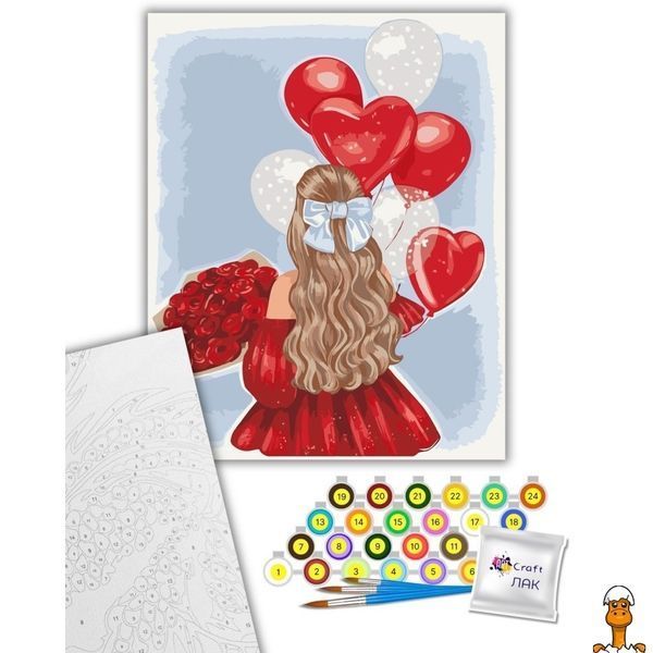 Мамалюк - Картина за номерами 40x50 см Подарунки від коханого Art Craft Art Craft RT2-10174-AC