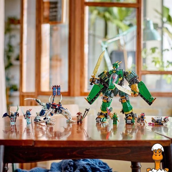 Мамалюк - Конструктор LEGO NINJAGO Реактивный робот Ллойда 1112 деталей (71845) LEGO A4-71845