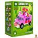 Мамалюк - Детский конструктор Pink Bear Bus BB121E-H серии Animal Bus 112 деталей Bambi Bambi RT2-BB121E-H фото 1