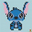 Алмазная мозаика мини Stitch Стич ODM0105 10х10 см Origami