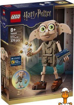 Мамалюк - Конструктор LEGO&reg; Harry Potter&trade; Добі вільний ельф 379 деталей (76469) LEGO A4-76469