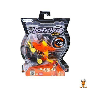 Мамалюк - Машинка-трансформер Хелфаер Тайгер Screechers Wild! Screechers Wild! RT2-EU685002