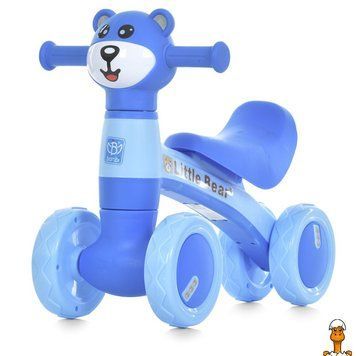 Мамалюк - Дитяча каталка-толокар синя до 25 кг Bambi Bambi RT2-M-5762-4