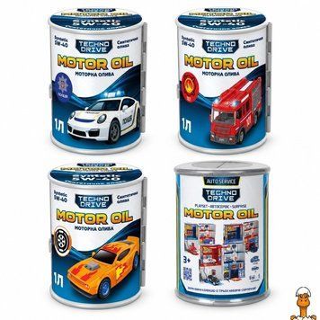 Мамалюк - Ігровий набір Motor Oil автосервіс з мінімоделлю зміна кольору в асортименті TechnoDrive TechnoDrive RT2-SK-112YKS