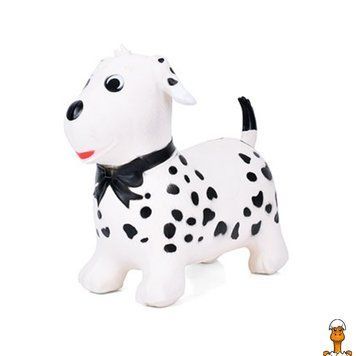Мамалюк - Игрушка-прыгун Щенок резиновая для детей до 20 кг Bambi Bambi RT2-MS-4160-WHITE