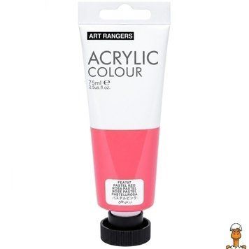 Мамалюк - Фарба акрилова Pastel Red у тюбику 75 мл Art Rangers Art Rangers RT2-FEA707