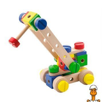 Мамалюк - Деревянный конструктор Viga Toys 53 детали (50490) Viga Toys A4-50490