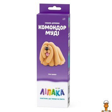 Мамалюк - Набор пластилина для лепки Собаки Друзья самостоятельно затвердевает Lipaka Lipaka RT2-30149-UA01