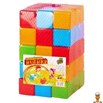 Мамалюк - Набір ігрових кольорових кубиків 45 штук MToys MToys RT2-09065