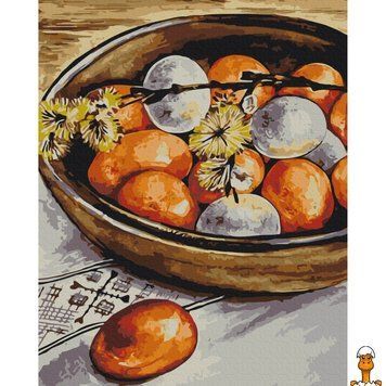 Мамалюк - Картина по номерам 40x50 см Крошечки и ива Brushme Brushme RT2-BS53950