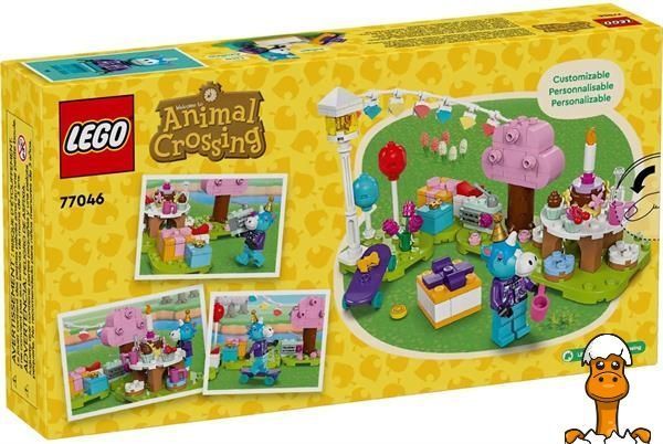Мамалюк - Конструктор LEGO Animal Crossing Вечеринка по случаю дня рождения Julian 170 деталей (77046) LEGO A4-77046
