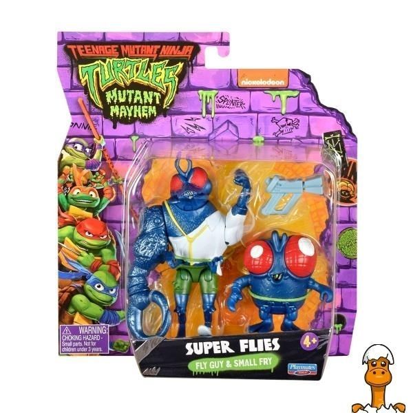 Мамалюк - Набір фігурок TMNT Черепашки-ніндзя Суперфлайс 11 см (83481) TMNT A4-83481