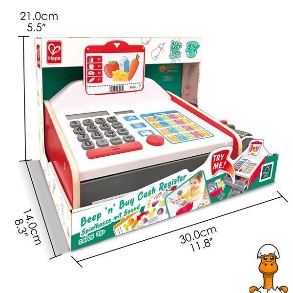 Мамалюк - Игровой набор Hape Кассовый аппарат (E3184) Hape A4-E3184