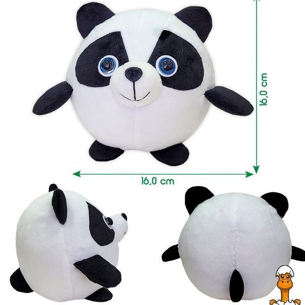 Мамалюк - Мягконабивная игрушка Панда Круглик Macik Macik RT2-МС-080501-13