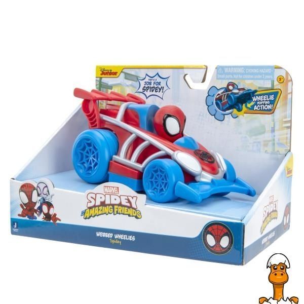 Мамалюк - Машинка інерційна Spidey Pull Back Vehicle Спайді (SNF0015) Spidey A4-SNF0015
