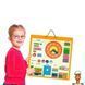Мамалюк - Магнітний календар Viga Toys із годинником англійською мовою (50377) Viga Toys A4-50377 фото 4