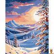 Мамалюк - Картина за номерами Зима в горах 40х50 см Art Craft Art Craft RT2-11047-AC