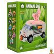 Дитячий конструктор Bunny Bus BB121E-A серії Animal Bus 104 деталі Bambi