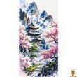 Картина по номерам Гармония Востока LW5138 40х80 см Origami