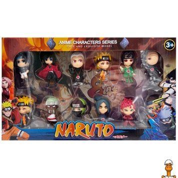 Мамалюк - Дитячий ігровий набір фігурок Naruto 12 героїв Bambi Bambi RT2-ZS222-75-2
