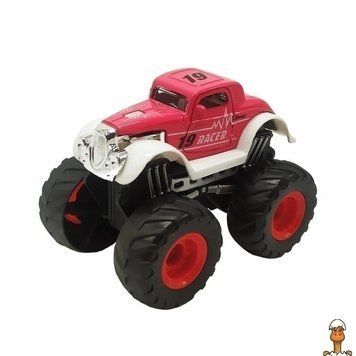 Мамалюк - Детская машинка Monster Car масштаб 1:50 красная АвтоПром автопром RT2-AP7446-RED