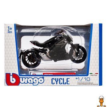 Мамалюк - Модель мотоцикла DUCATI XDiavel S дитяча масштабу 1:18 Bburago Bburago RT2-18-51030-8