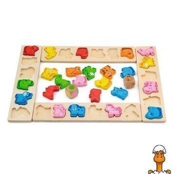 Мамалюк - Настільна гра Viga Toys Карнавал тваринок (50450) Viga Toys A4-50450