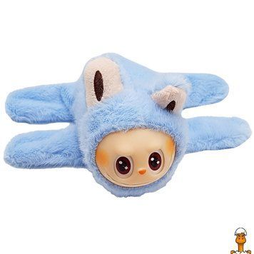 Мамалюк - Детская мягкая игрушка браслет монстром Labubu синий Bambi Bambi RT2-LBB-R-BLUE