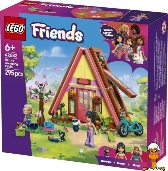Мамалюк - Конструктор LEGO&reg; Friends Домик для кемпинга на природе Игрушка 295 деталей (42682) LEGO A4-42682