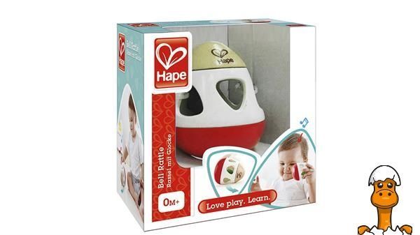 Мамалюк - Брязкальце-неваляшка Hape Дзвіночок (E0016) Hape A4-E0016