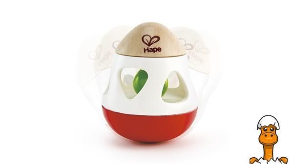 Мамалюк - Брязкальце-неваляшка Hape Дзвіночок (E0016) Hape A4-E0016