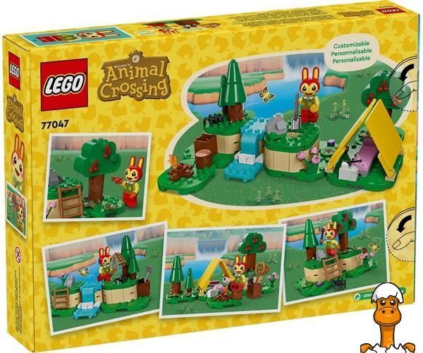 Мамалюк - Конструктор LEGO Animal Crossing Активный отдых Bunnie 164 детали (77047) LEGO A4-77047