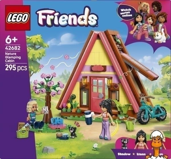 Мамалюк - Конструктор LEGO&reg; Friends Домик для кемпинга на природе Игрушка 295 деталей (42682) LEGO A4-42682
