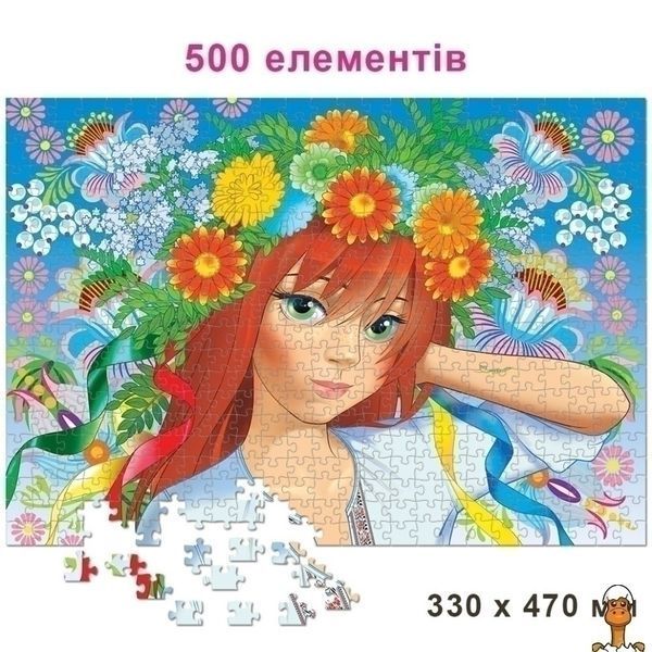Мамалюк - Пазл дитячий Міс України 500 елементів Энергия Плюс Энергия Плюс RT2-84795