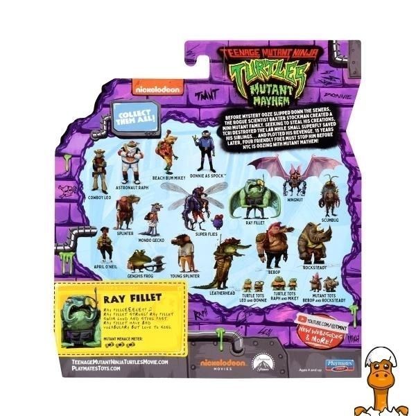 Мамалюк - Ігрова фігурка TMNT Черепашки-ніндзя Рей Філлет 11 см (83308) TMNT A4-83308