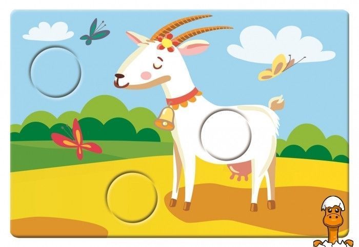 Мамалюк - Дитяча логічна гра Звірятка на фермі Ranok Creative Ranok Creative RT2-917002