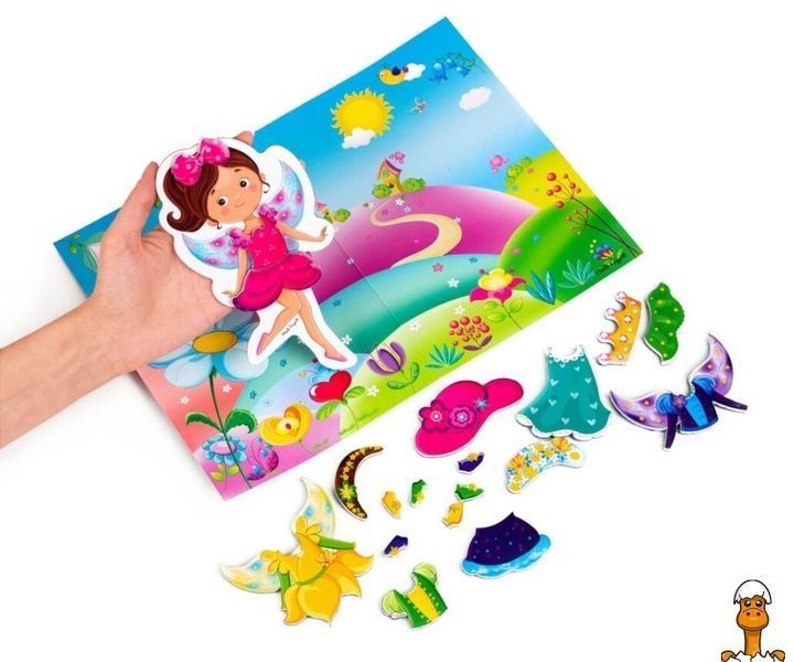 Мамалюк - Детская магнитная игра Фея в папке Vladi Toys Vladi Toys RT2-VT3204-28